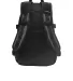 Eddie Bauer EB910  Ripstop Backpack Black/Grey Stl back view