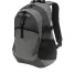 Eddie Bauer EB910  Ripstop Backpack Pewter Gy/GySt front view