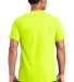 Gildan 2000 Ultra Cotton T-Shirt G200 in Safety green back view
