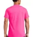 Gildan 2000 Ultra Cotton T-Shirt G200 in Safety pink back view
