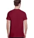 Gildan 2000 Ultra Cotton T-Shirt G200 in Antiq cherry red back view