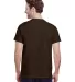 Gildan 2000 Ultra Cotton T-Shirt G200 in Dark chocolate back view