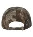 Kati LC102 Solid Front Camouflage Cap Olive/ Hardwoods back view