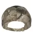 Kati LC102 Solid Front Camouflage Cap Black/ Realtree Hardwood back view