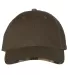Kati LC26 Solid Cap with Camouflage Bill Olive/ Realtree AP front view