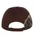 Kati LC4BW Licensed Camo Cap with Barbed Wire Embr AP/ Brown back view