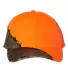 Kati LC4BW Licensed Camo Cap with Barbed Wire Embr Blaze/ XTRA front view