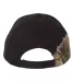 Kati LC4BW Licensed Camo Cap with Barbed Wire Embr Black/ Realtree AP back view