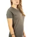 2000L Gildan Ladies' 6.1 oz. Ultra Cotton® T-Shir in Charcoal side view