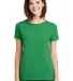 2000L Gildan Ladies' 6.1 oz. Ultra Cotton® T-Shir in Irish green front view