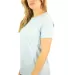 2000L Gildan Ladies' 6.1 oz. Ultra Cotton® T-Shir in Light blue side view