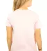 2000L Gildan Ladies' 6.1 oz. Ultra Cotton® T-Shir in Light pink back view