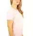 2000L Gildan Ladies' 6.1 oz. Ultra Cotton® T-Shir in Light pink side view