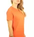 2000L Gildan Ladies' 6.1 oz. Ultra Cotton® T-Shir in Orange side view