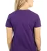 2000L Gildan Ladies' 6.1 oz. Ultra Cotton® T-Shir in Purple back view