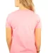 2000L Gildan Ladies' 6.1 oz. Ultra Cotton® T-Shir in Safety pink back view