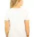 2000L Gildan Ladies' 6.1 oz. Ultra Cotton® T-Shir WHITE back view