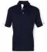 FeatherLite 0465 Colorblocked Moisture Free Mesh S Navy/ White front view