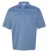 FeatherLite 0469 Moisture Free Mesh Sport Shirt Heathered Blue front view