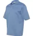 FeatherLite 0469 Moisture Free Mesh Sport Shirt Heathered Blue side view