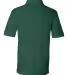 FeatherLite 0500 Pique Sport Shirt in Forest green back view