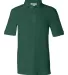 FeatherLite 0500 Pique Sport Shirt in Forest green front view