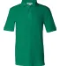FeatherLite 0500 Pique Sport Shirt in Kelly green front view