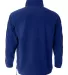 FeatherLite 3351 Microfleece Unisex Quarter-Zip Pu Royal back view