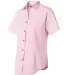 FeatherLite 5281 Women's Short Sleeve Stain-Resist in Soft pink side view
