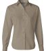 FeatherLite 5283 Women's Long Sleeve Stain-Resista in Sandalwood/ stone front view