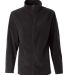 FeatherLite 5301 Women's Micro Fleece Full-Zip Jac in Onyx black front view