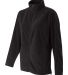 FeatherLite 5301 Women's Micro Fleece Full-Zip Jac in Onyx black side view