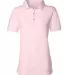 FeatherLite 5500 Women's Pique Sport Shirt Light Pink front view