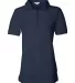 FeatherLite 5500 Women's Pique Sport Shirt Navy front view