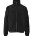 Sierra Pacific 4061 Youth Full-Zip Fleece Jacket Black front view