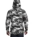 3969 Code V Camouflage Pullover Hooded Sweatshirt  Urban Woodland back view
