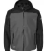 DRI DUCK 5335 Torrent Waterproof Jacket Charcoal/ Black front view
