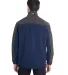 DRI DUCK 5350T Motion Soft Shell Jacket Tall Sizes in Deep blue/ charcoal back view