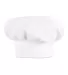 Chef Designs HP60 Chef Hat Solid White front view