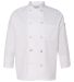 Chef Designs 0401 Women's Ten Button Chef Coat in White
