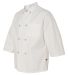 Chef Designs 0402 Three-Quarter Sleeve Chef Coat in White