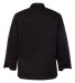 Chef Designs KT76 Black Traditional Chef Coat Black back view