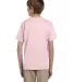 3931B Fruit of the Loom Youth 5.6 oz. Heavy Cotton Classic Pink back view