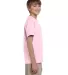 3931B Fruit of the Loom Youth 5.6 oz. Heavy Cotton Classic Pink side view