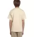 3931B Fruit of the Loom Youth 5.6 oz. Heavy Cotton Natural back view