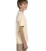 3931B Fruit of the Loom Youth 5.6 oz. Heavy Cotton Natural side view
