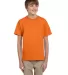 3931B Fruit of the Loom Youth 5.6 oz. Heavy Cotton Safety Orange front view
