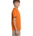 3931B Fruit of the Loom Youth 5.6 oz. Heavy Cotton Safety Orange side view