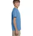 3931B Fruit of the Loom Youth 5.6 oz. Heavy Cotton Columbia Blue side view