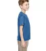 3931B Fruit of the Loom Youth 5.6 oz. Heavy Cotton Retro Heather Royal side view